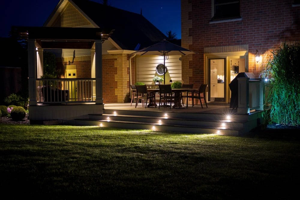 Deck Lighting - Elegant Builders